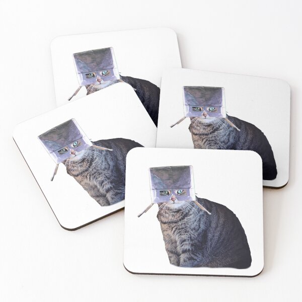 Item preview, Cat in mask - BELUGA designed and sold by FatGiantCat.