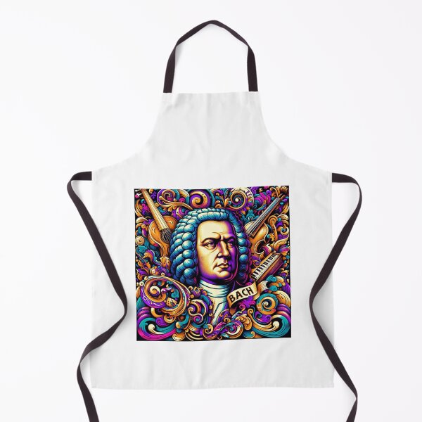 Item preview, Colourful Johann Sebastian Bach designed and sold by FugueAndFiction.