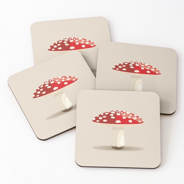 Item preview, Scarlet Spots Mushroom designed and sold by unimuse.