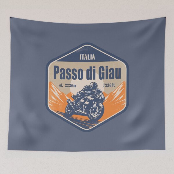 Item preview, Giau Pass Italy Motorcycling Mountain Design designed and sold by CynthiaGraphics.