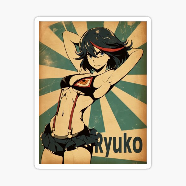 Item preview, Pinup Ryuko designed and sold by Waifu Dreamland.