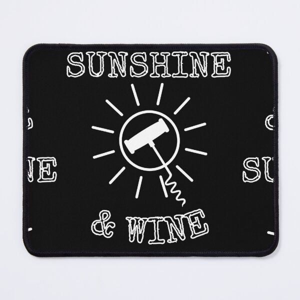 Item preview, Sunshine & Wine Cute Line Drawing Design designed and sold by EarthArtDesigns.