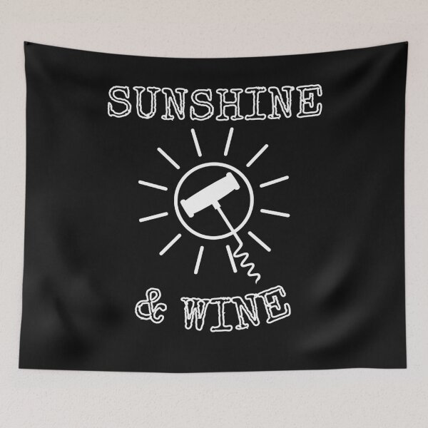 Item preview, Sunshine & Wine Cute Line Drawing Design designed and sold by EarthArtDesigns.