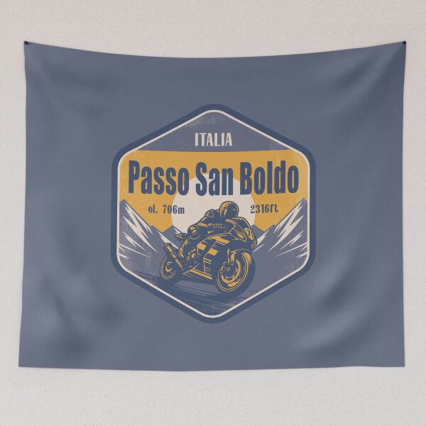 Item preview, San Boldo Pass Italy Motorcycling Mountain Design designed and sold by CynthiaGraphics.