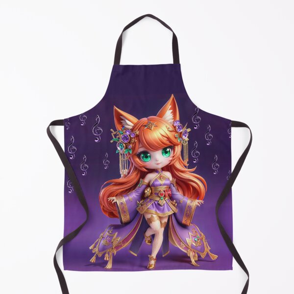 Item preview, Violet Chibi Spirit Fox Harumi designed and sold by CHIBI_POPZ.
