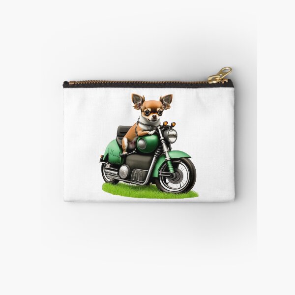 Item preview, Chihuahua Motorcycle Rider designed and sold by SmARTNiki.