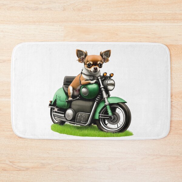 Item preview, Chihuahua Motorcycle Rider designed and sold by SmARTNiki.