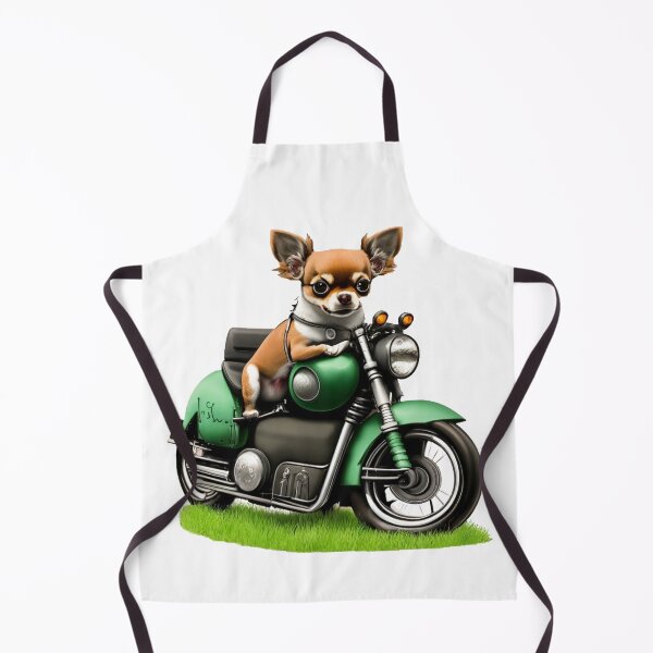 Item preview, Chihuahua Motorcycle Rider designed and sold by SmARTNiki.