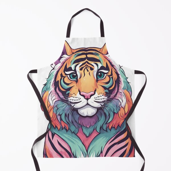 Item preview, Adorable rainbow bengal tiger designed and sold by Yeyishop.