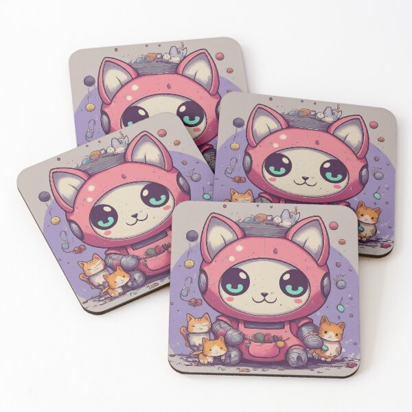 Item preview, Mecha Cat Cafe designed and sold by kyxur.