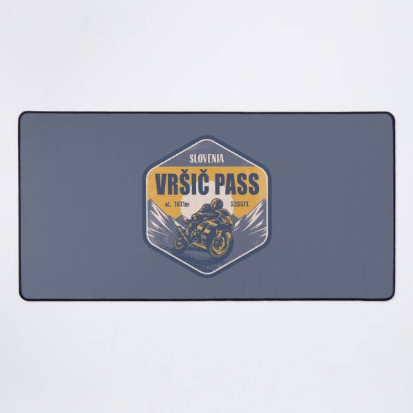 Item preview, Vršič Pass Slovenia Motorcycling Mountain Design designed and sold by CynthiaGraphics.