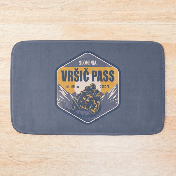 Item preview, Vršič Pass Slovenia Motorcycling Mountain Design designed and sold by CynthiaGraphics.