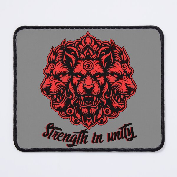 Item preview, strenght in unity, power, motivation, 3, faces, designed and sold by NERO gOVEDI.