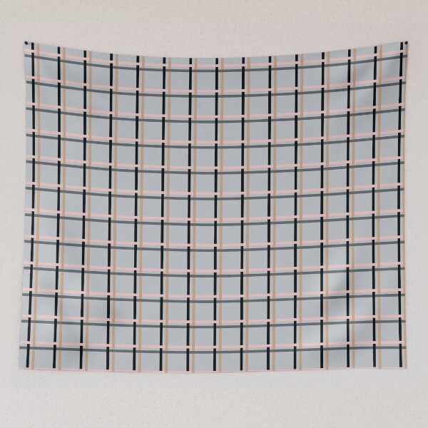 Item preview, Pink Beige Black and Grey Classic Fashion Plaid designed and sold by Sharon Schwalbe.