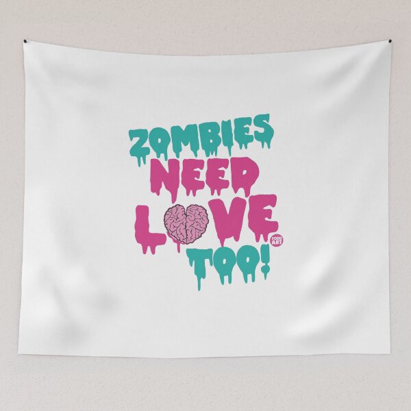 Artikelvorschau, ZOMBIES NEED LOVE TOO words entworfen und verkauft von TODD GOLDMAN.