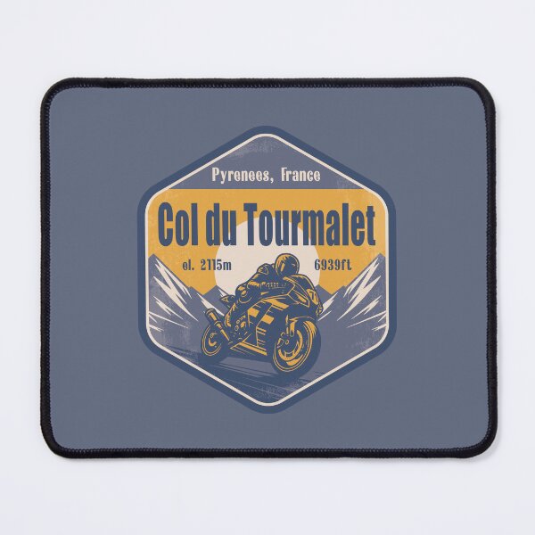 Item preview, Col du Tourmalet France Motorcycling Mountain Design designed and sold by CynthiaGraphics.
