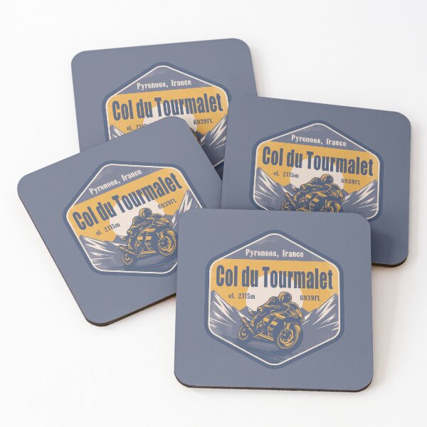 Aperçu de l'œuvre Col du Tourmalet France Motocyclisme Mountain Design créée et vendue par CynthiaGraphics.