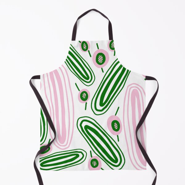 Item preview, KARKKIKUKKULA green and pink Abstract Sweets Paradise designed and sold by LuovaSieluART.