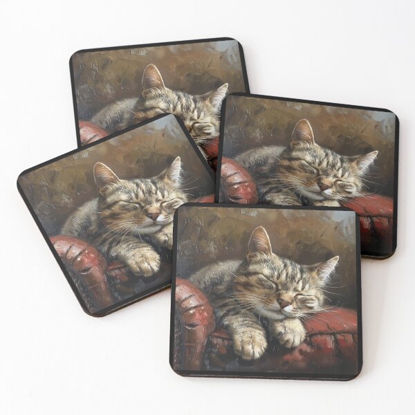 Item preview, Lazy cat cute paint designed and sold by SmileshareShop.