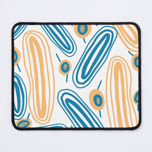 Item preview, KARKKIKUKKULA blue and orangeAbstract Sweets Paradise designed and sold by LuovaSieluART.