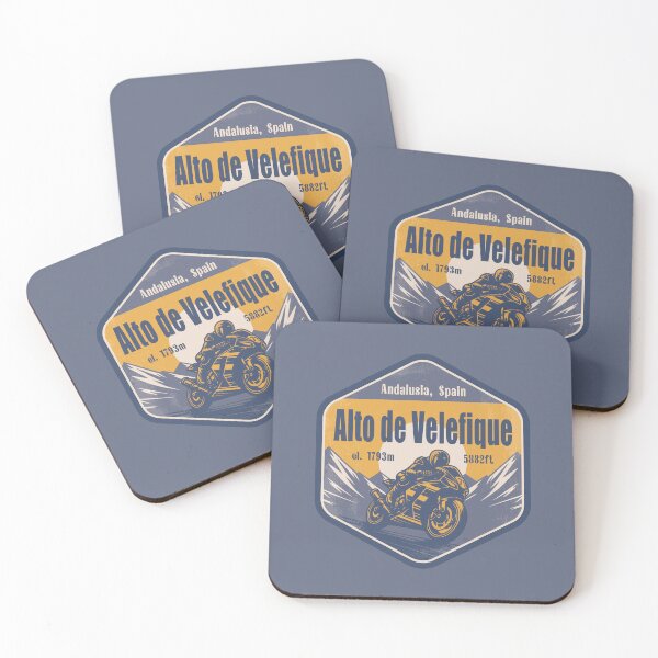 Item preview, Alto de Velefique Spain Motorcycling Mountain Design designed and sold by CynthiaGraphics.