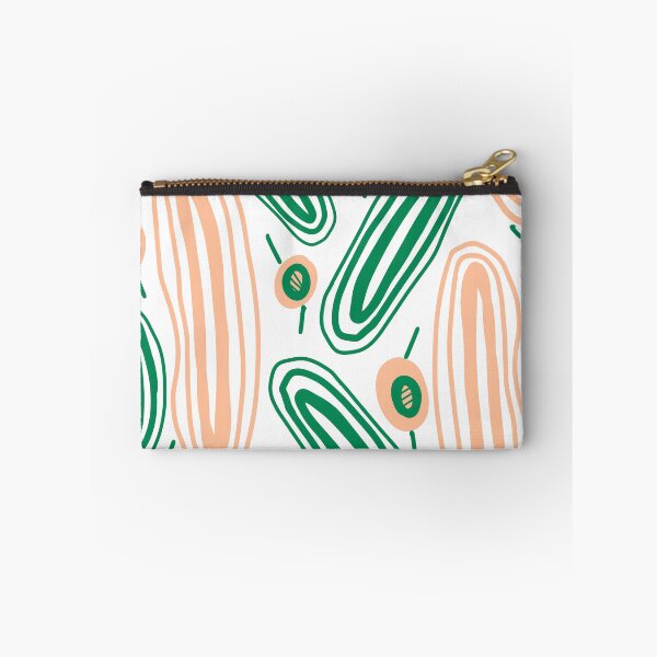 Item preview, KARKKIKUKKULA green and orange Abstract Sweets Paradise designed and sold by LuovaSieluART.