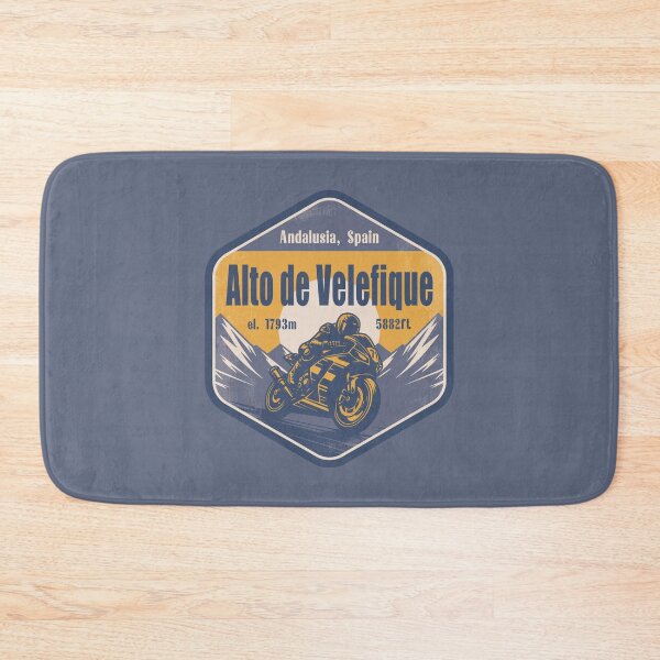 Item preview, Alto de Velefique Spain Motorcycling Mountain Design designed and sold by CynthiaGraphics.