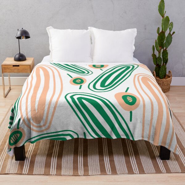 Item preview, KARKKIKUKKULA green and orange Abstract Sweets Paradise designed and sold by LuovaSieluART.