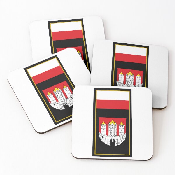 Item preview, Salzburg Flag & Coat of arms designed and sold by adamst555.