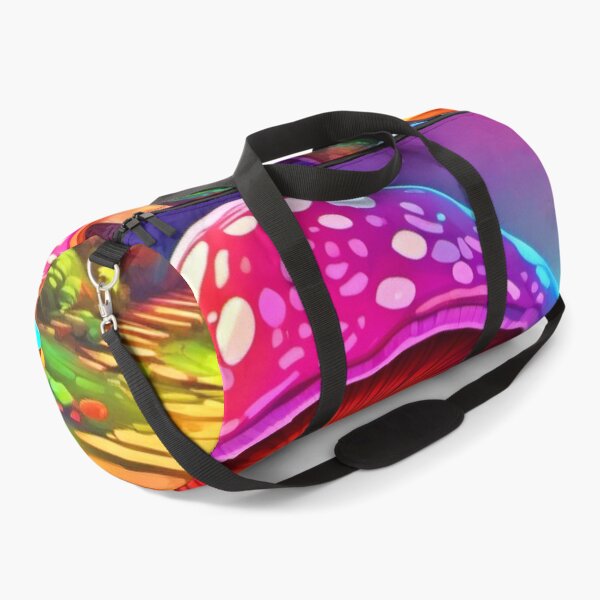 Item preview, Vibrant Giant Mushroom Art designed and sold by Health And Fitness Posts e-Store.