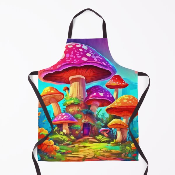 Item preview, Vibrant Giant Mushroom Art designed and sold by Health And Fitness Posts e-Store.