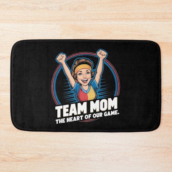 Artikelvorschau, Team Mom – Das Herz unseres Spiels entworfen und verkauft von Taans-Creation.