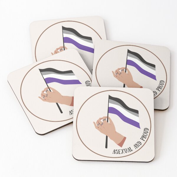Item preview, asexual and proud  designed and sold by marileonied.
