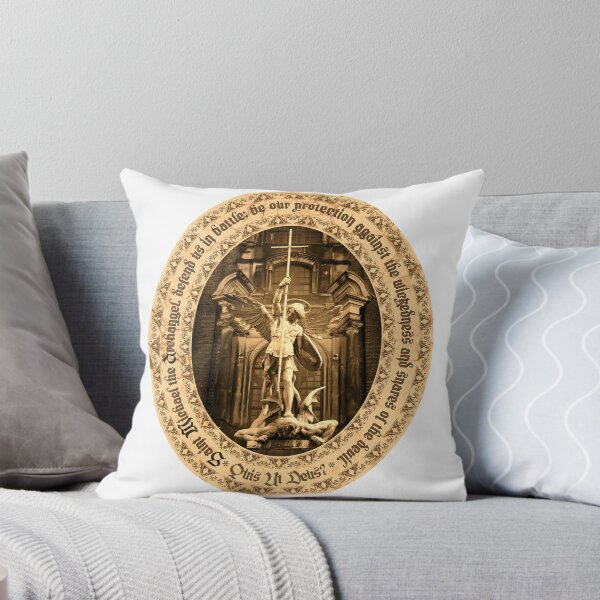 Item preview, Art of Saint Michael the Archangel Sepia  designed and sold by Crux Fidelis.