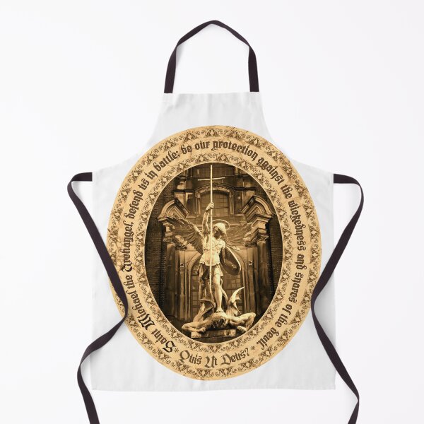 Item preview, Art of Saint Michael the Archangel Sepia  designed and sold by Crux Fidelis.