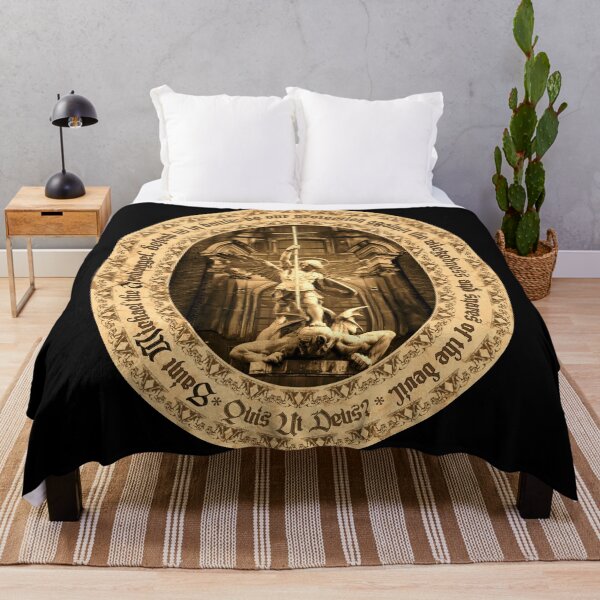Item preview, Art of Saint Michael the Archangel Sepia  designed and sold by Crux Fidelis.