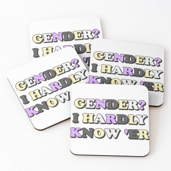Item preview, gender i hardly know er nonbinary flag designed and sold by wordswithfonts.