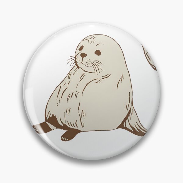 Item preview, Bebé Foca Arpa Animales Lindos designed and sold by CyberArtistOne.