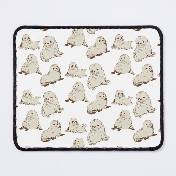 Item preview, Baby Harp Seal Cute Animals designed and sold by CyberArtistOne.