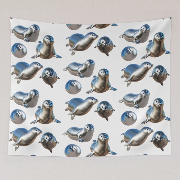 Item preview, Baby Harp Seal Cute Animals designed and sold by CyberArtistOne.