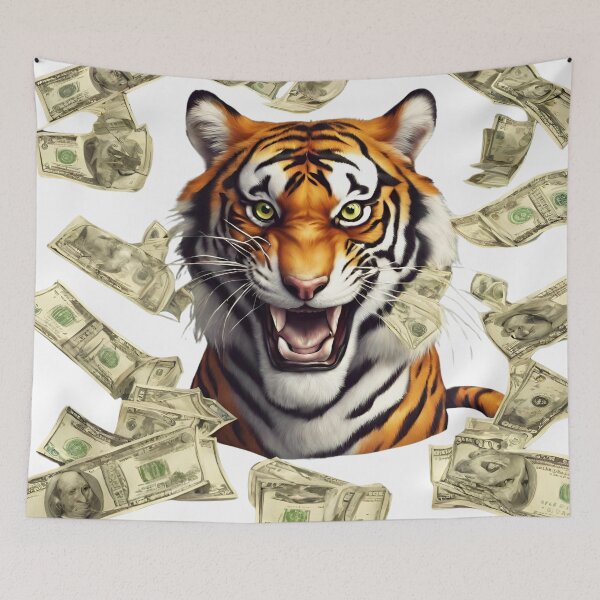 Item preview, millionaire bengal tiger designed and sold by Yeyishop.