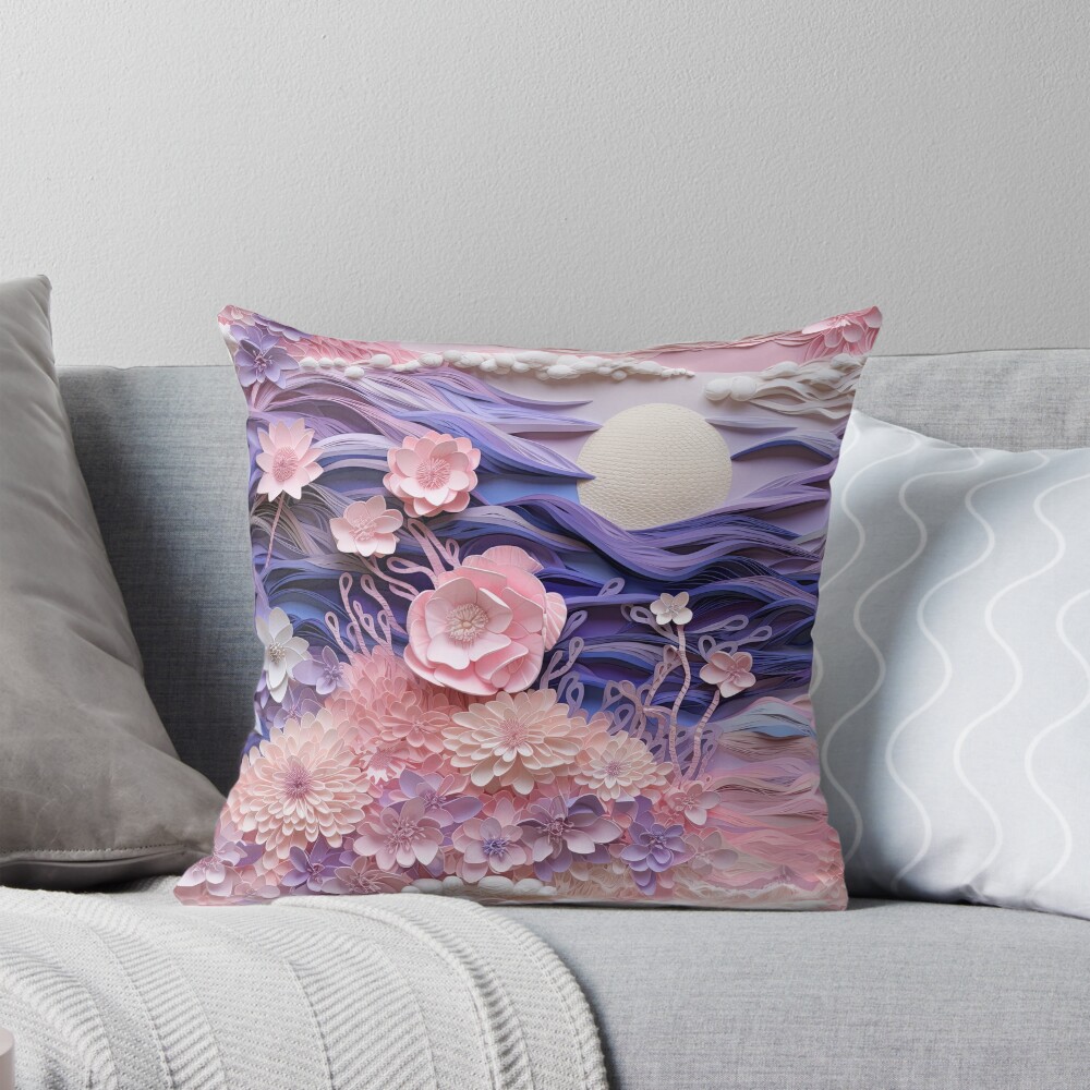 Item preview, Throw Pillow designed and sold by bubblegoth.
