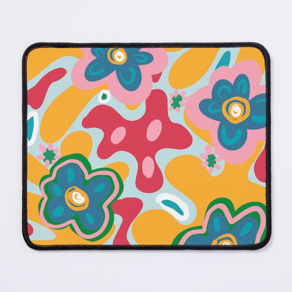 Item preview, KUKKAILO Whimsical Mustard Yellow designed and sold by LuovaSieluART.
