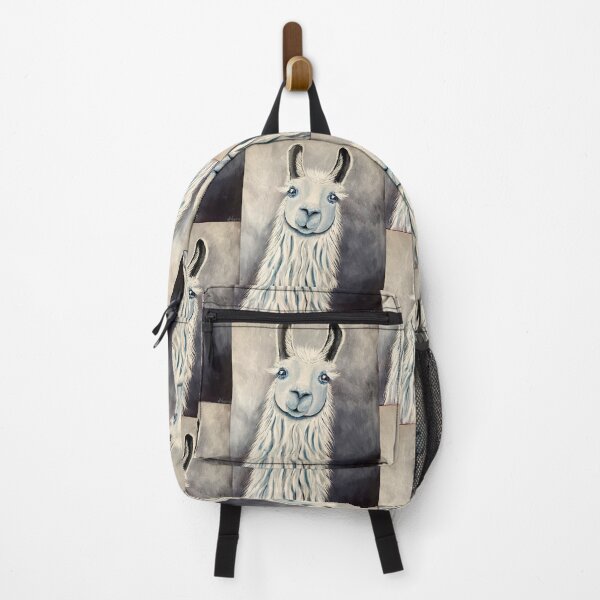 Item preview, Pretty llama in black and white designed and sold by norascorner.