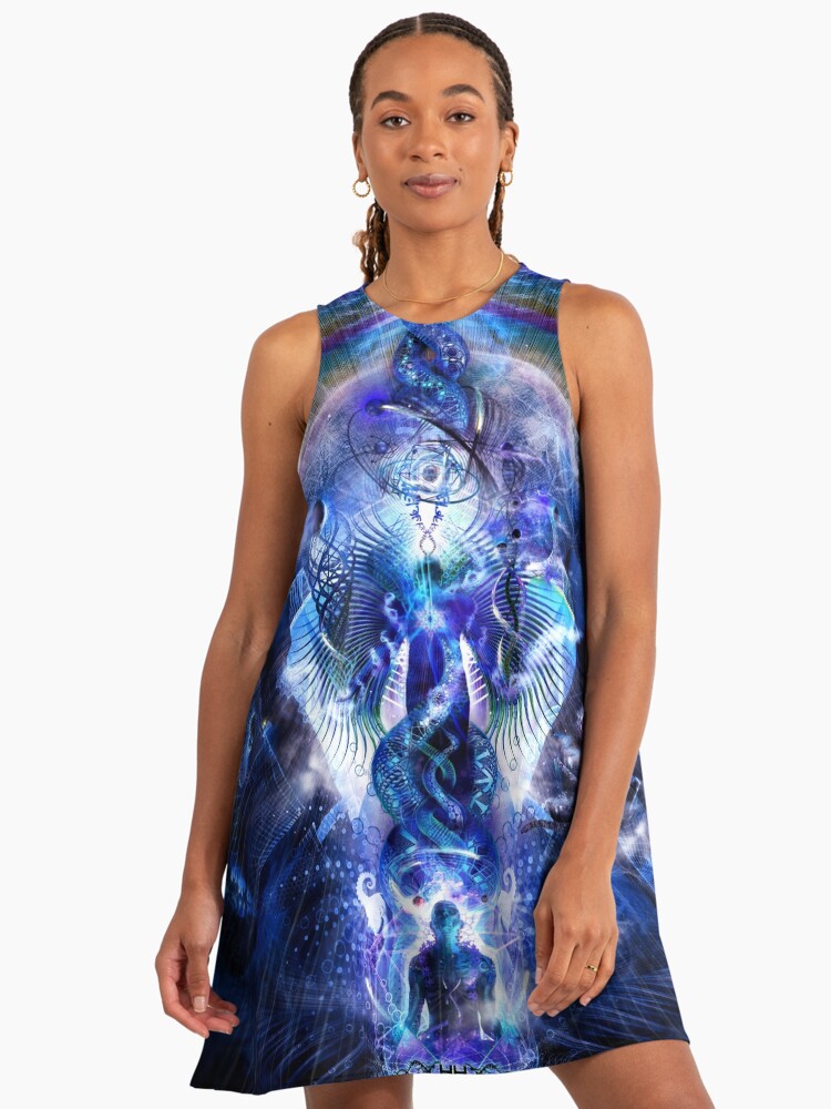 Cosmic Ascension" A-Line Dress for Sale by hhisim | Redbubble