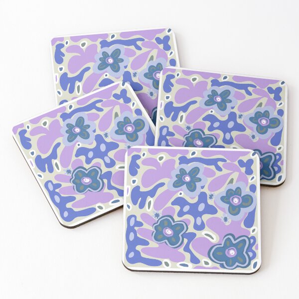 Item preview, KUKKAILO Whimsical Violet designed and sold by LuovaSieluART.