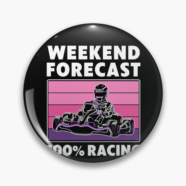 Item preview, Womens Go Kart RAcing Weekend Forecast Go Kart Racing Girls designed and sold by BlueBerry-Pengu.
