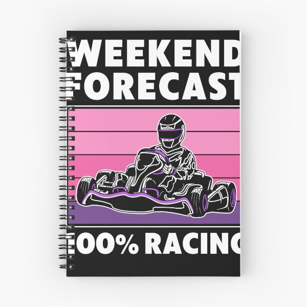 Item preview, Womens Go Kart RAcing Weekend Forecast Go Kart Racing Girls designed and sold by BlueBerry-Pengu.