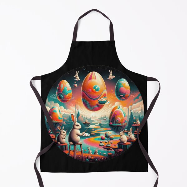 Item preview, surreal easter eggs and bunnies Easter Funny animals  designed and sold by Expressions-Sel.
