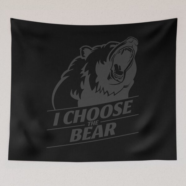 Item preview, "I Choose the Bear: Man or Bear, Violence Against Women, and the Wild Beast Within" designed and sold by artworkathome.